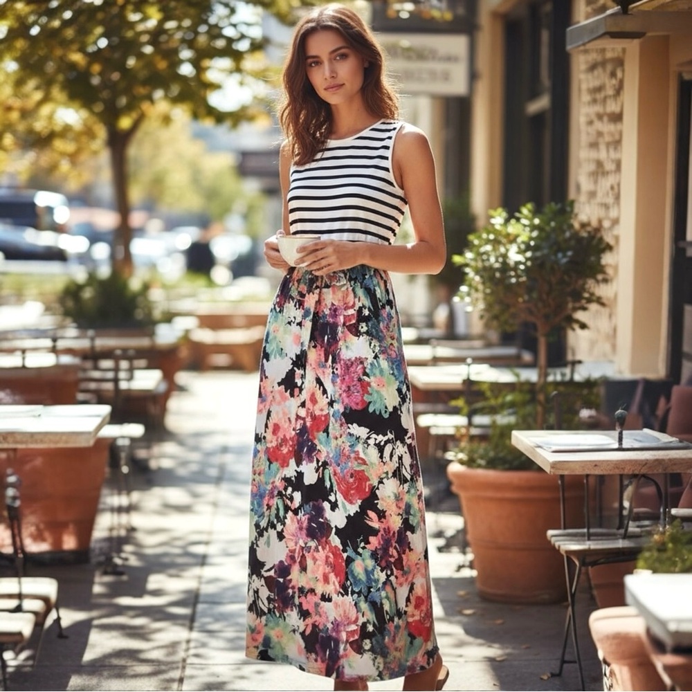 Pinkblush Floral Maxi